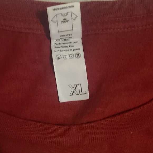 XL Cat RPG red T-shirt - Picture 2 of 3